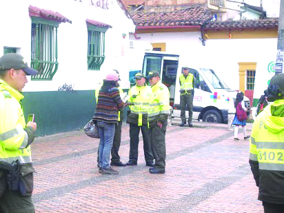 Police Progress Report, Colombia police