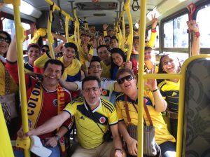 Colombian football fans, World cup 2014, Colombia 2014 year in review