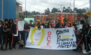 Colombian Teacher's Strike