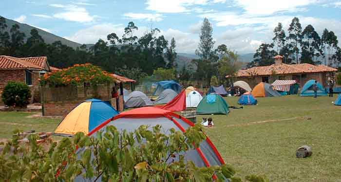 Camping around Bogota