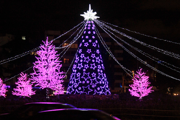 Christmas lights in Bpgotá