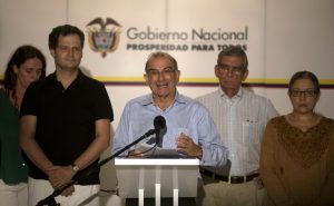 FARC negotiators, Colombian peace process