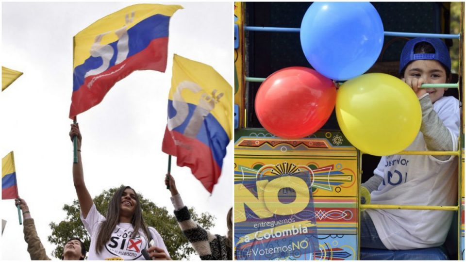 Today sees millions of Colombians head to the polls to vote 'Yes' or 'No' on the peace deal with the FARC