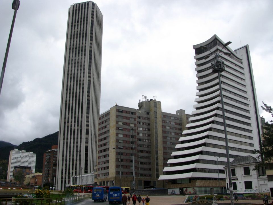 Bogotá architecture, Aseguradora del Valle, Torre Colpatria, Bogotá buildings,