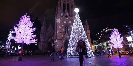 Bogotá Christmas lights