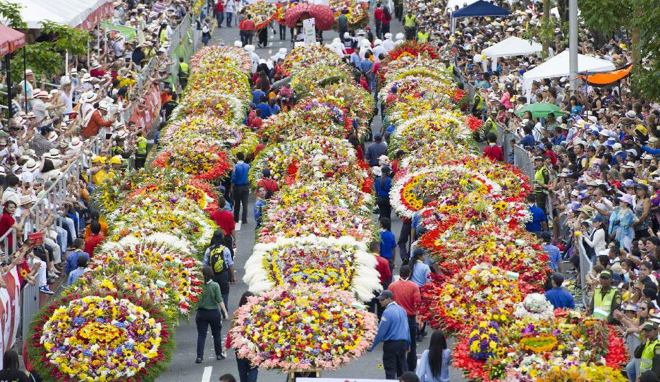 Colombian festivals, Feria de las Flores, Medellin