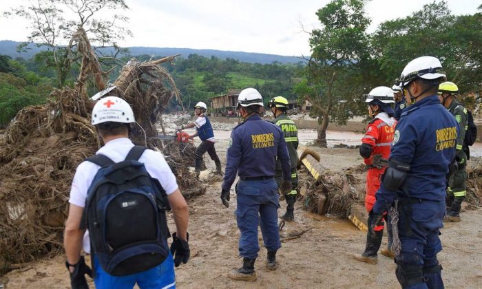 Mocoa, landslide Colombia