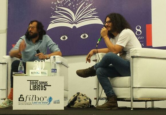 Emiliano Monge, Daniel Ferreira, FILBo 2017