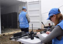 UN Mission Colombia attacked