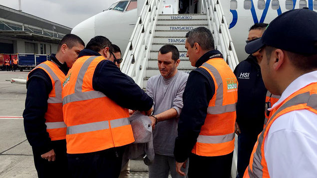Former warlord extradited to Colombia following eight-year stint in US jail