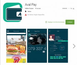 avalpay app, Smartphone banking