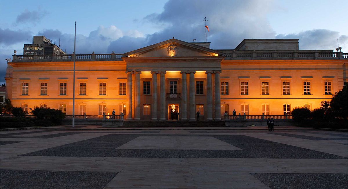 Presidential candidates, casa de nariño, presidential palace