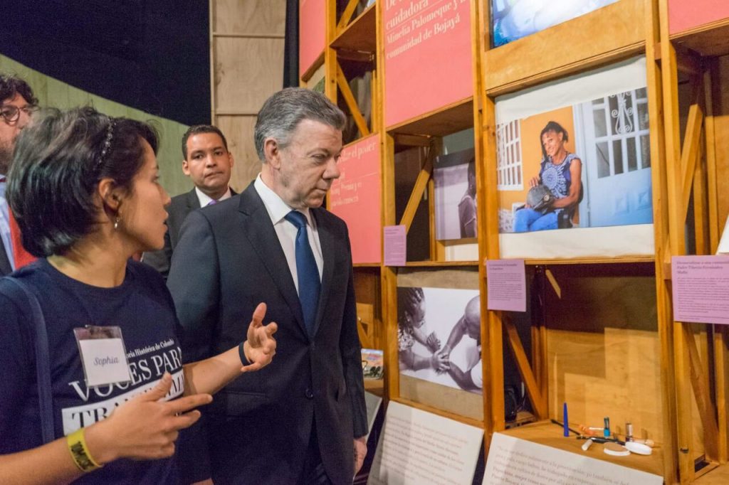 Santos Museo de Memoria Histórica Bogotá