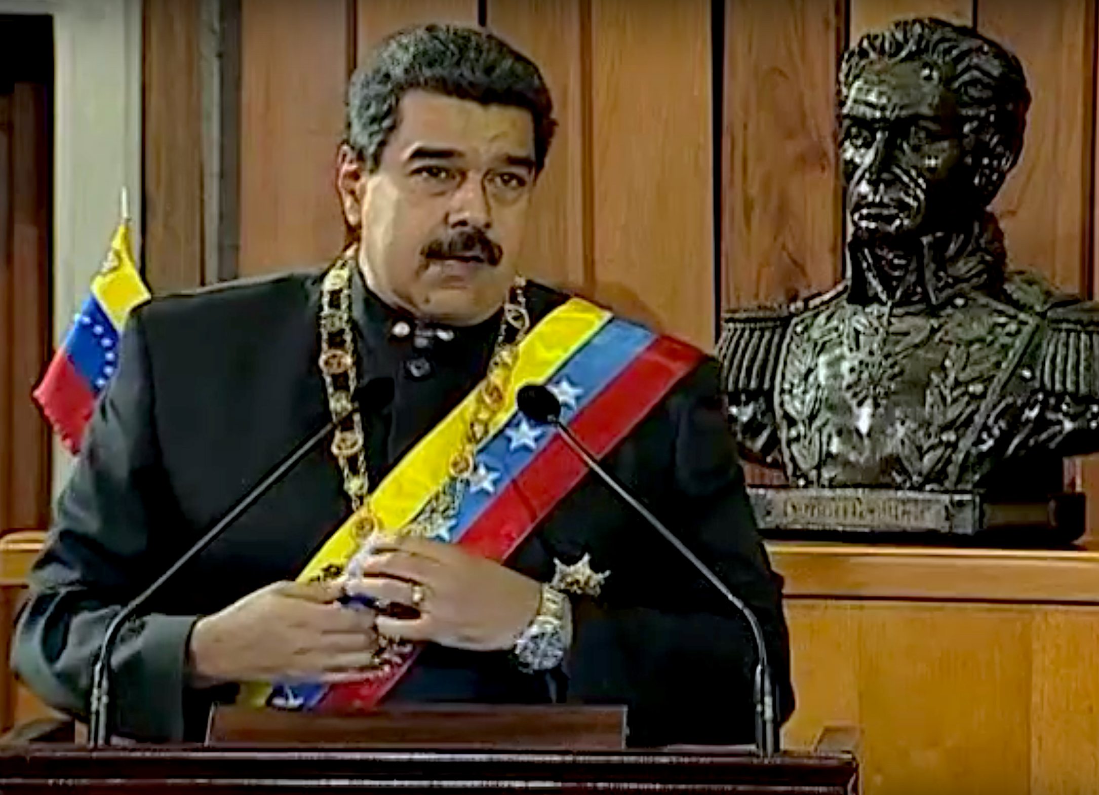 The Inauguration of Nicolas Maduro according to Twitter