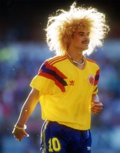 colombia 1990 world cup jersey