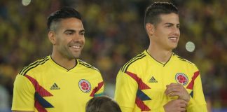 Colombia's World Cup kits