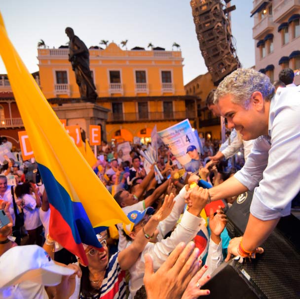 Colombian president
