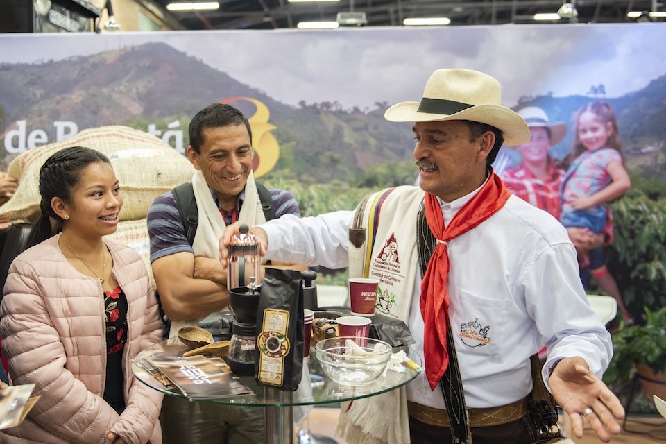 Cafés de Colombia Expo, coffee