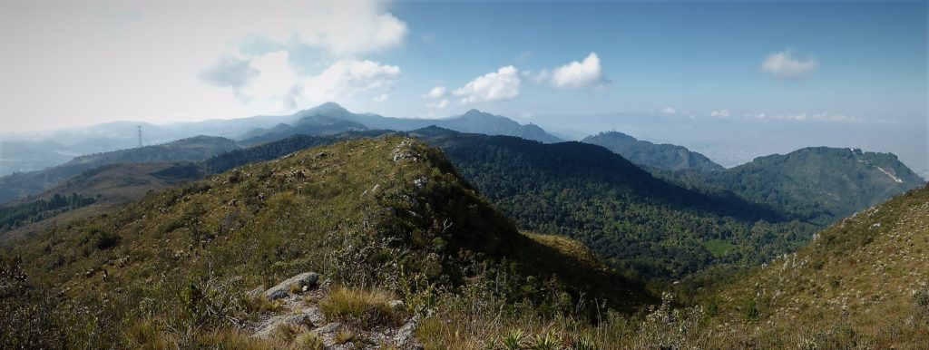 The Quebrada La Vieja trail takes hikers to the páramo above Bogotá. Photos; Steve Hide