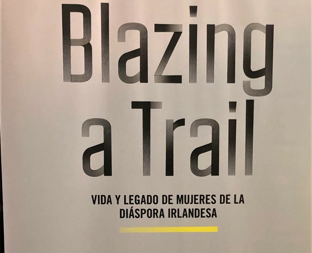 Mary Costello's Blazing a Trail: Irish women who changed the world is on display at UNAL’s Edificio Uriel Guttiérez until February 18.