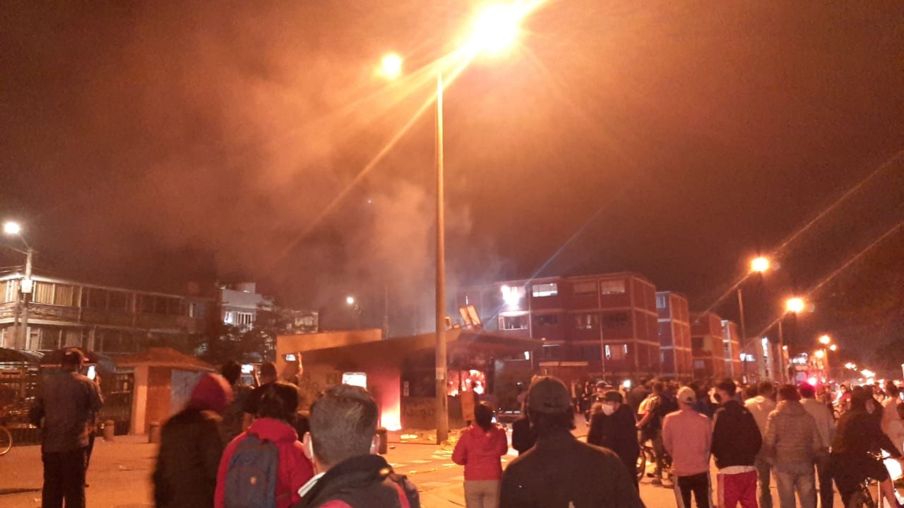 Bogotá burns as protests erupt against police brutality