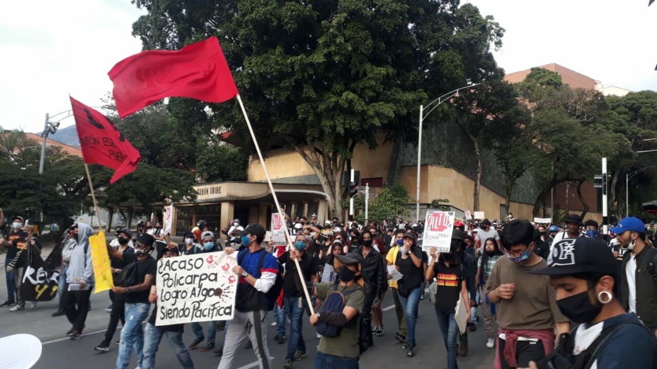 Medellin Demonstrations Met With Heavy Repression From Authorities