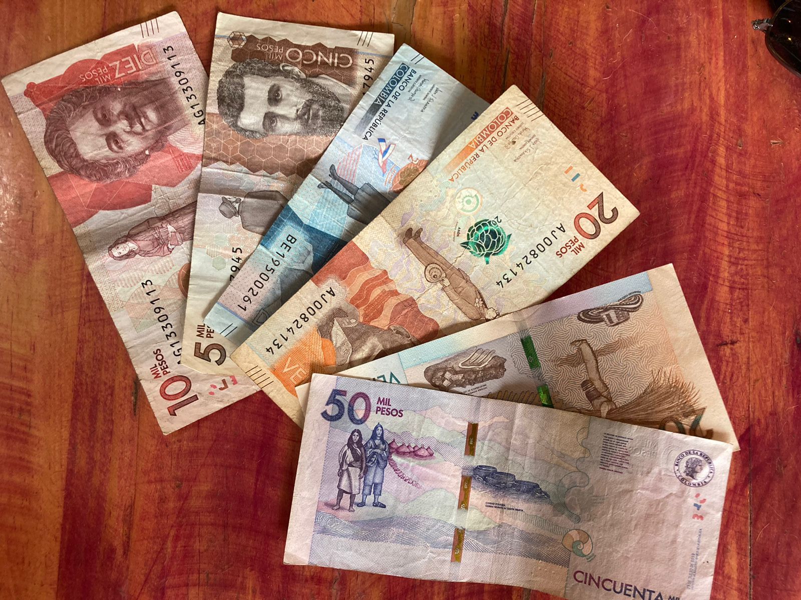 The almighty dollar and the Colombian peso