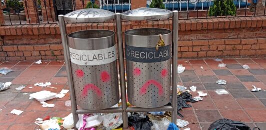 Rubbish bins are sad