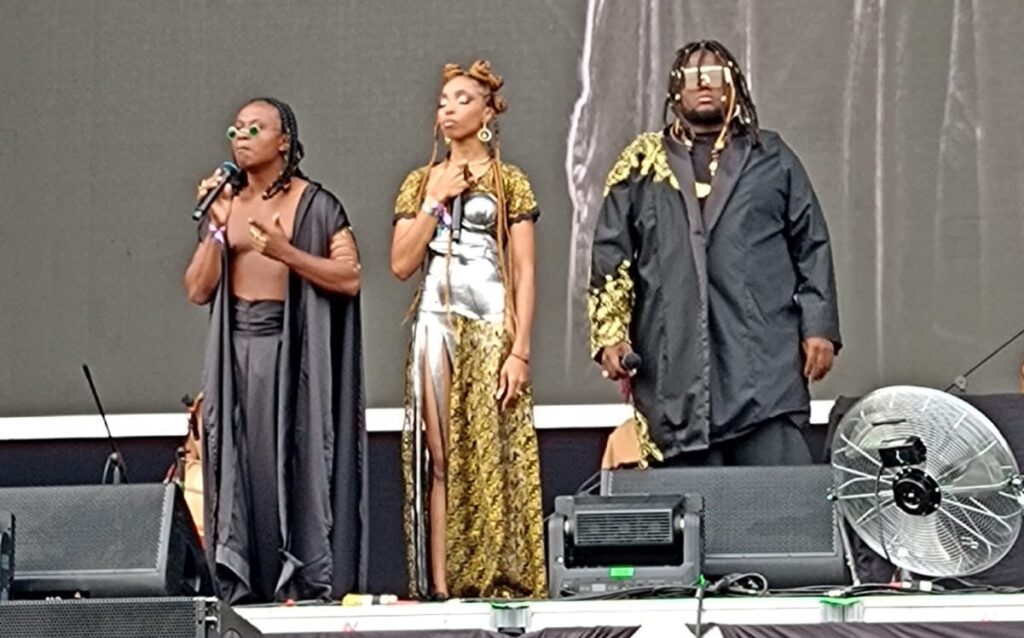 Afro Legends band at Festival Estéreo Picnic 2024