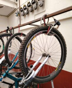 Lock your bike in the garage.