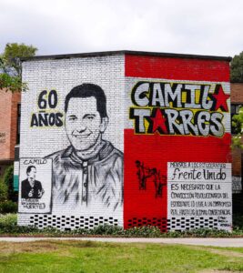 Mural of Camilo Torres.