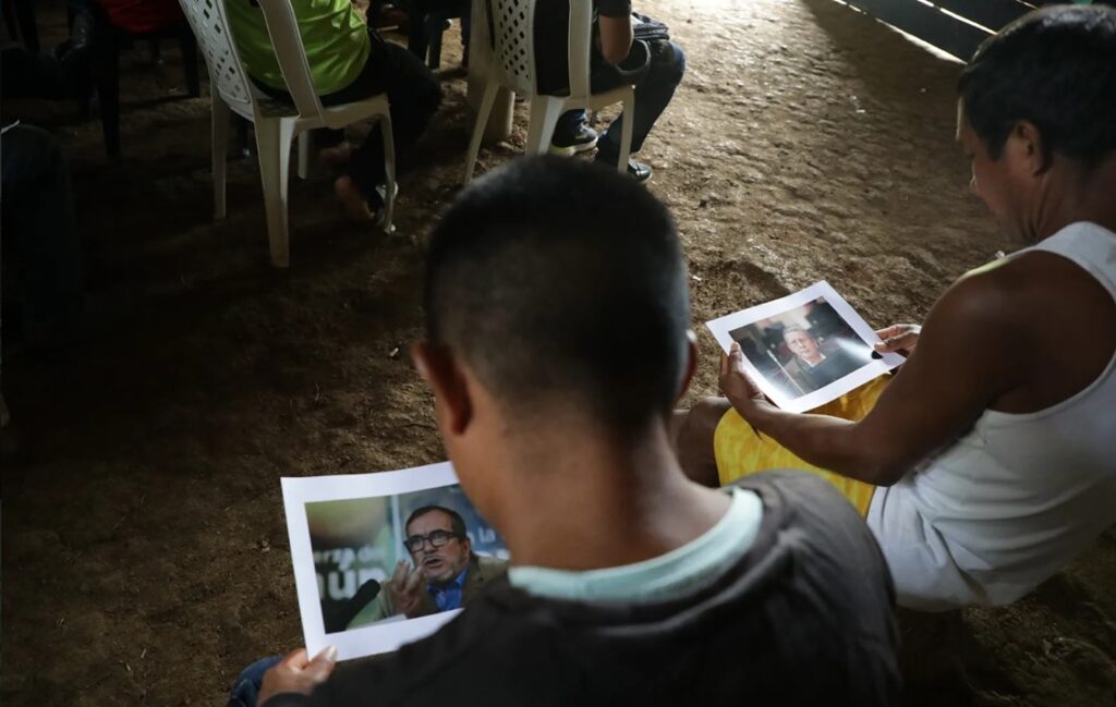 Indigenous community members joining the consultations over Case 07. Photo: JEP