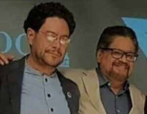 Iván Cepeda with Iván Marquez